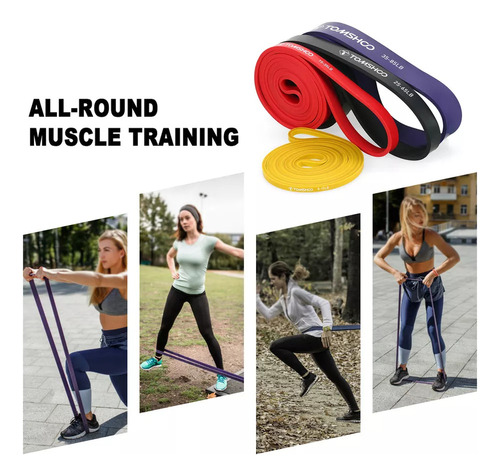 Rxp Cinturón De Ejercicio Con Juego De Correas Elásticas Y