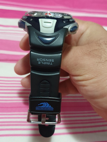 Raríssimo Casio Seapathfinder Spf 40 Ótimo Estado P/ Coleção