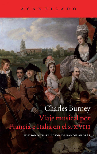 Libro Viaje Musical Por Francia E Italia En S.xviii