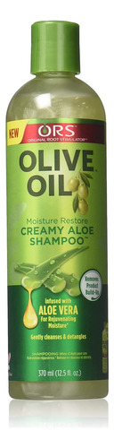 Ors Champú Aceite De Oliva Crema Aloe 12.5oz (paquete De 2)