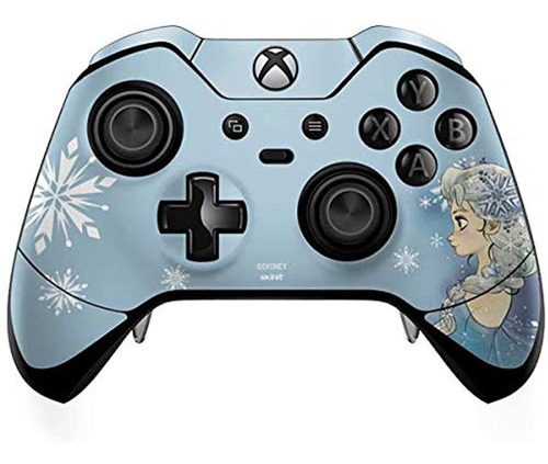 Congelado Xbox One Elite Controlador Piel Elsa Lado Retrato