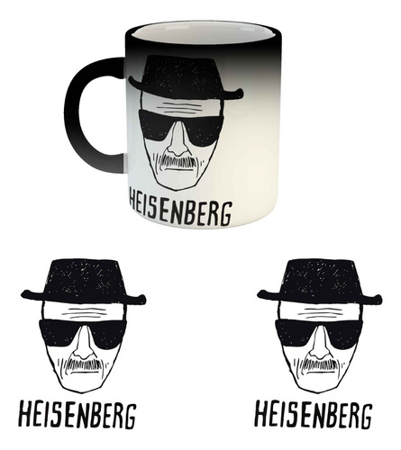 Taza Mágica Breaking Bad Heisenberg |de Hoy No Pasa| 2