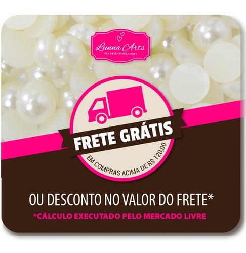 Kit 3.750 Meia Perola 4mm 6mm 8mm Branca Promoção Atacado