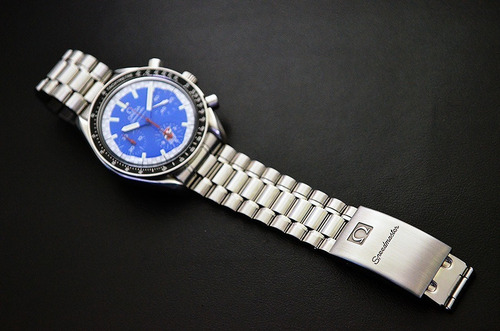 Omega Speedmaster Cart - Lindo E Diferenciado Dial Azul