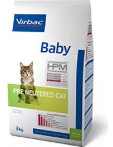 Hpm Virbac Baby Pre Neutered Cat 3 Kg