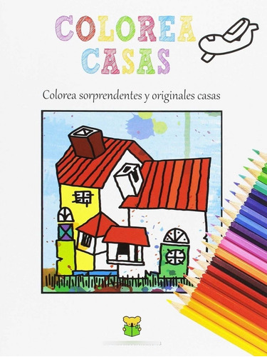 Libro Colorea Casas (de 4 A 8 Años) - Jimenez, Ekain