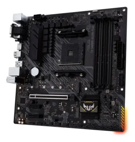 Placa Mãe Asus Tuf Gaming A520m Plus Ii Am4 Ddr4 Matx Preto🔥