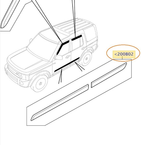 Friso Da Lateral Kit Discovery 3 E 4