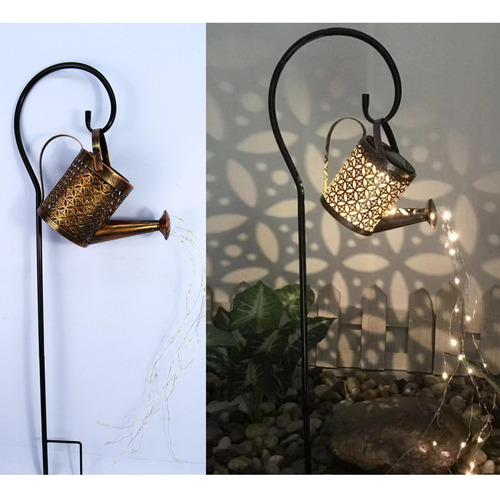 2x Lámpara De Linterna De Luz De Ducha De Jardín Luces