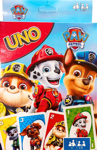 Pack 12 Cajas De Cartas Uno De Paw Patrol