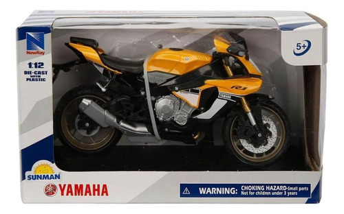 Newray A 1:12 yamaha Yzf-r, Colores Aleatorios