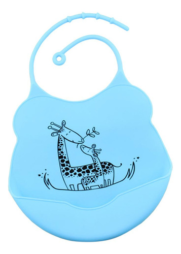 Baberos Silicona Impermeable Suave Para Bebé De Funciones