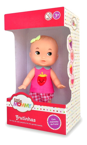 Boneca Mini Little Mommy Frutinha Morango - Pupee