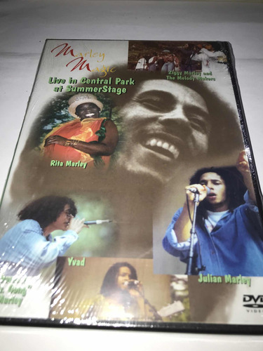 Marley Magic Live In Central Park At Summerstage Dvd Nuevo