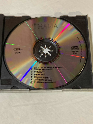 Thalia / Thalia ( Homónimo ) Cd 1991 Mx Reissue (Usado)