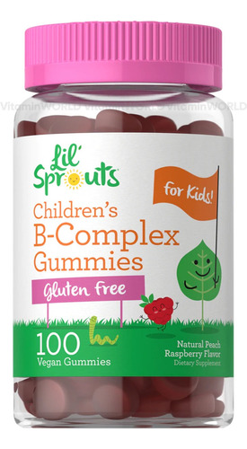 Carlyle Lil Sprouts Complejo B Vitamina B12 100 Gomitas