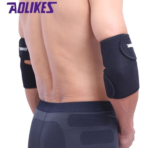 Par Coderas Elastica Compresión Deporte Proteccion Gym Pesas