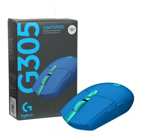 Mouse Inalambrico Logitech Lightspeed G305 Azul