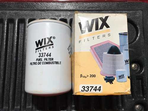 Filtro Combustible Wix 33744 Iveco Maquinaria