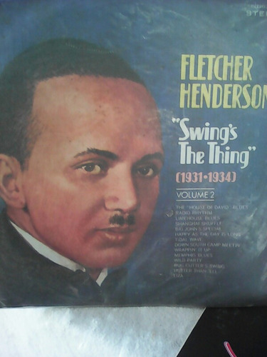 Disco Lp Fletcher Henderson/ Swing's The Thing (jazz) 1969