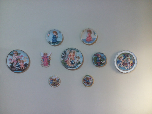 Platos Decorativos  De Pared Ángel De La Guarda