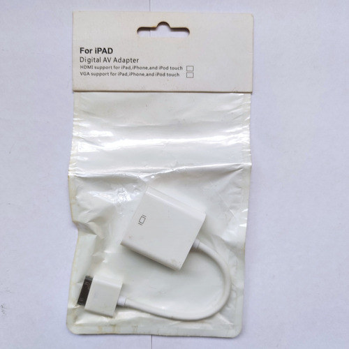 Adaptador Dock A Hdmi Para iPhone 4/4s,ipad2/3,iPod Touch 3