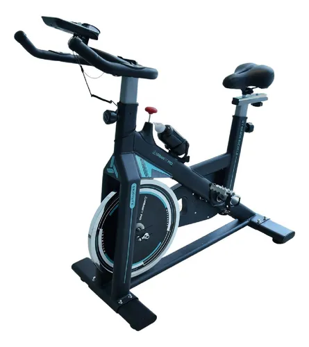 Bicicleta Spinning Indoor Profesional 18kg Disco + Alfombra