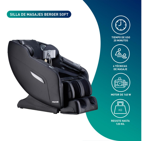 Sillón De Masaje Soft Relax Total Maxcare