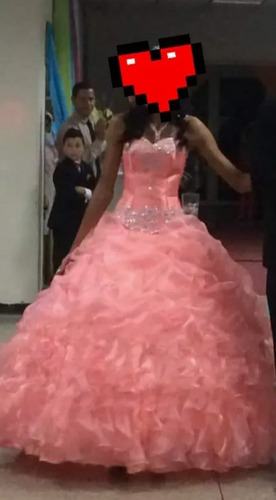 Vestido Princesa De 15 Años Con Falda Acampanada Por90$