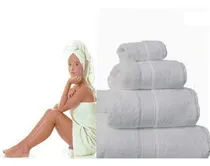 Comprar Toallas Hoteleras (setx2-450gr) Ducha Y Mano 100% Algodón