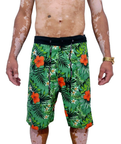 Kit Com 10 Bermudas Surf Adulto Tactel Estampadas 