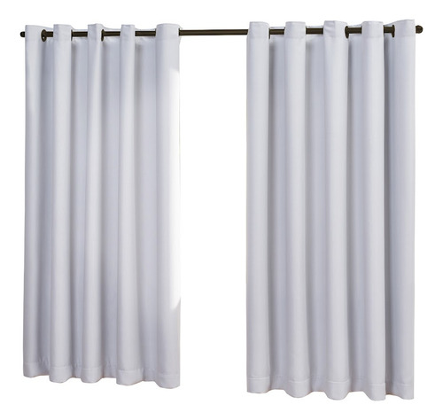 Cortina De Tecido Corta Luz 2,50m X 1,30 Para Quarto Ou Sala
