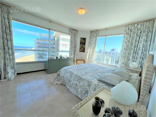 Imagen 16 de 30 de Excelente Unidad De 4 Dormitorios En Suite, Primera Fila Al Mar En Playa Brava - Punta Del Este