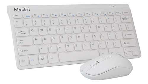 Combo Teclado Mouse Inalambrico Meetion Mini Chico Portátil