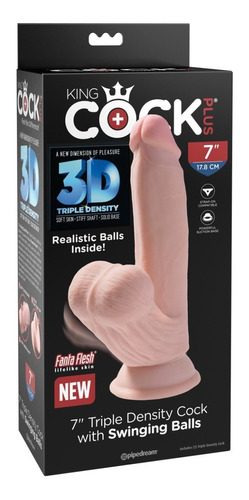 Sexshop Consolador King Cock Plus 7 Dildos Juguete Sexual 