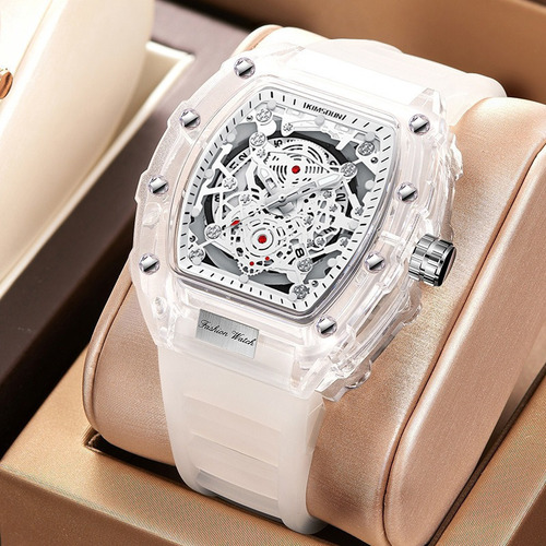Reloj De Cuarzo Moderno De Silicona Luminous Kimsdun