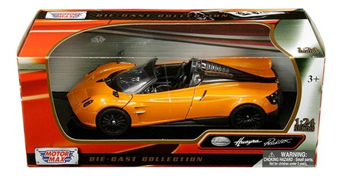 Pagani Huayra Roadster - Nuevo Con Caja - Motormax 1/24 Naranja