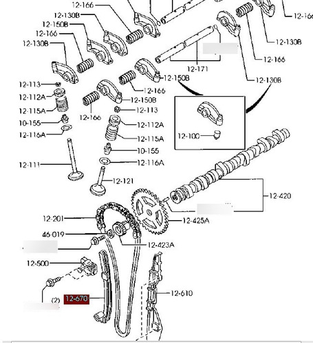 Palanca Cadena Original Mazda Bt50 4x4