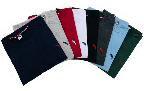 Kit 5 Camisetas Basica Masculina + 1 Camisa Brinde Total 6
