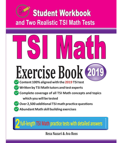 Libro: Tsi Math Exercise Book: Student Workbook And Two Real