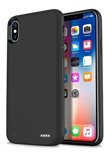 Funda Con Batería Ymicomice Para iPhone X, Funda Delgada Par