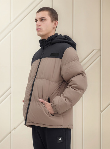 Campera Inflada Capucha Removible Vart Esteroids