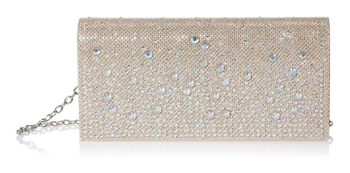 Clutch De Noche Con Piedras Brillantes De E