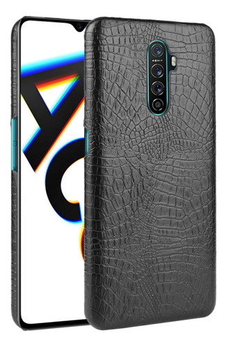 Negro Para Oppo Realme X2 Pro/reno Ace Shockproof Crocodile