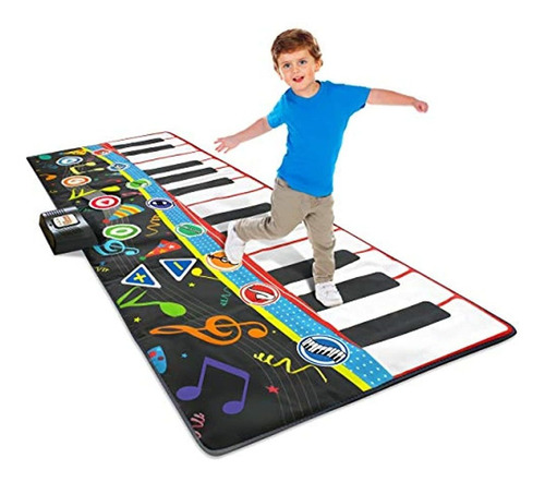 Little Performer - Alfombrilla Para Piano De Suelo Para Niño