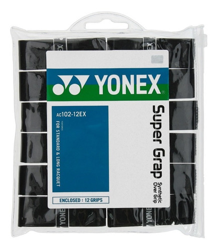 Cubregrips Yonex Supergrap Pack X 12 Overgrips Oferta Baires Deportes Local Distr Oficial En Oeste Gran Bs As