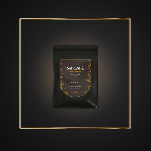 Café Arábico Moído Só Café Torra Média 250g Divinolândia Sp