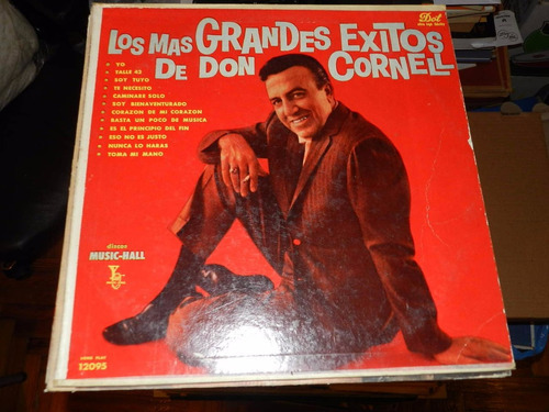 Vinilo 1946 - Los Mas Grandes Exitos De Don Cornell 