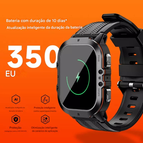 Reloj Inteligente Impermeable Lemfo C26 Con Llamada Bluetooth