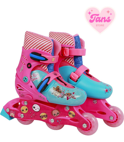 Patines En Linea Ajustables Lol Surprise Goplas Toys